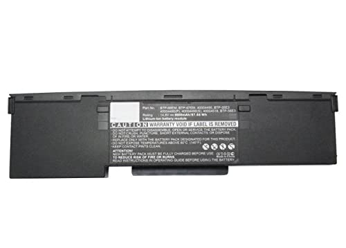 MicroBattery Laptop Battery for Acer 97.68Wh Li-ion 14.8V 6600mAh, MBXAC-BA0050 (97.68Wh Li-ion 14.8V 6600mAh Black, Aspire 1360, Aspire 1361LC, Aspire 1362, Aspire 1362LC, Aspire 1362LCi, A) von MicroBattery