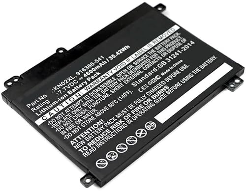 MicroBattery Laptop Battery for HP 35.42Wh Li-ion 7.7V 4600mAh, MBXHP-BA0142 (35.42Wh Li-ion 7.7V 4600mAh Black, Pavilion 11M, Pavilion 11M-AD000, Pavilion 11M-AD013DX) von MicroBattery