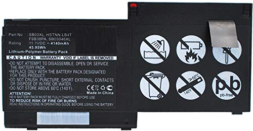 MicroBattery MBXHP-BA0132 Tastatur Notebook-Ersatzteil von MicroBattery