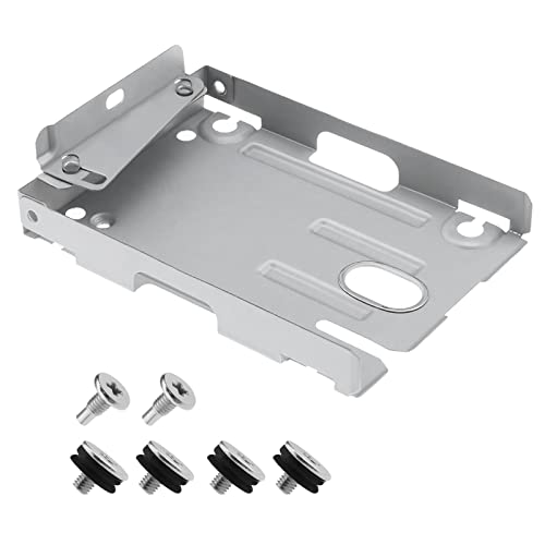 Micro Traders 2,5 Zoll Festplattenhalterung Kompatibel mit PS3 CECH-400X Serie Super Slim HDD Mounting Bracket Support Tray Adapter mit Schrauben von MicroClean