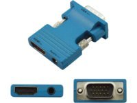 MicroConnect Spain Hdmivgaaudioblue HDMI/VGA Adapter blau von MicroConnect Spain