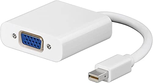 MicroConnect Mini DisplayPort-VGA 0.2 m Mini Displayport VGA (D-Sub) weiß – Videokabel-Adapter (0,2 m, Mini DisplayPort, VGA (D-Sub), männlich, weiblich, weiß) von MicroConnect