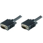 Microconnect SVGA HD15 Adapter Für Kabel (VGA (D-Sub), VGA (D-Sub), Stecker auf Stecker), Schwarz von Microconnect