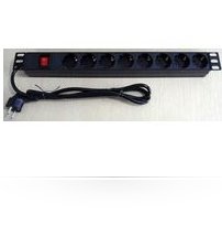 MicroConnect cabinetacc23 1U schwarz Stromverteiler (PDU) von Fujitsu
