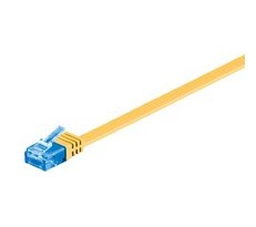 MicroConnect v-utp6 a03y-flat 3 m Cat6 a U/UTP (UTP) gelb Netzwerk-Kabel – Netzwerk-Kabel (3 m, CAT6 A, U/UTP (UTP), RJ-45, RJ-45, gelb) von MicroConnect