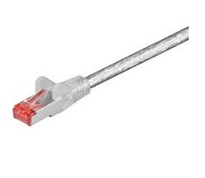 Microconnect – F/UTP CAT6 1 m Transperant PVC von MicroConnect