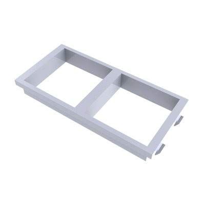 Microconnect Platte mit 2 Löchern, 45 x 45 mm. von MicroConnect