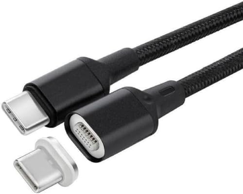 USB-C Magnet Cable. 1m. Black von MicroConnect