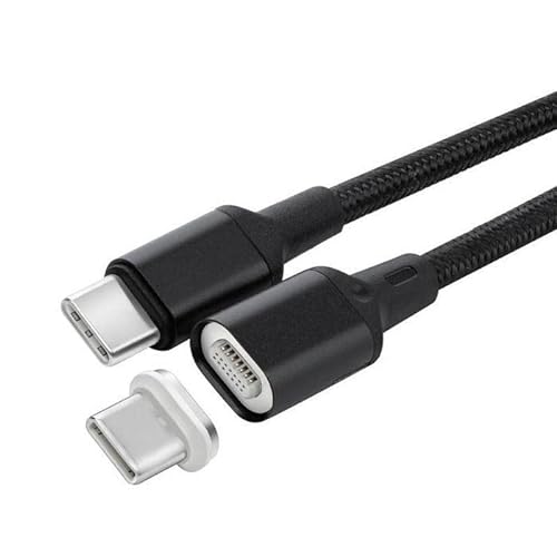 USB-C Magnet Cable. 2m. Black von MicroConnect