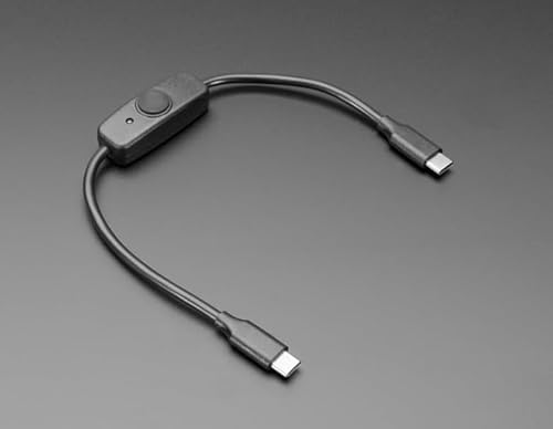 Adafruit Industries USB Type C Sync Data Cable with On-Off Switch - 28cm long - SKU 6268 Adafruit Industries USB Type C Sync Data Cable with On-Off Switch - 28cm long - SKU 6268 von MicroMaker
