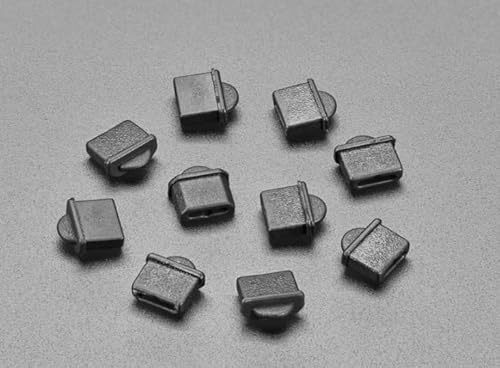 Adafruit Zubehör Silicone Micro HDMI Dust Cover Inserts - 10 Pack - SKU 5214 von MicroMaker