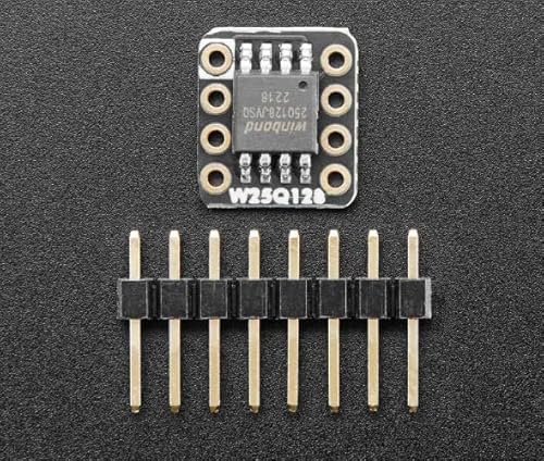 IC-Entwicklungstools für Speicher Adafruit QSPI DIP Breakout Board - W25Q128-128 MBit 16 MByte - W25Q128JVSSIQ - SKU 5634 von MicroMaker