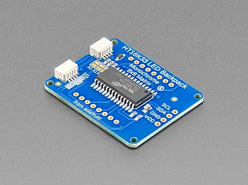MicroMaker Adafruit Zubehör Adafruit 1.2 8x8 LED Matrix Backpack - SKU 1048 von MicroMaker