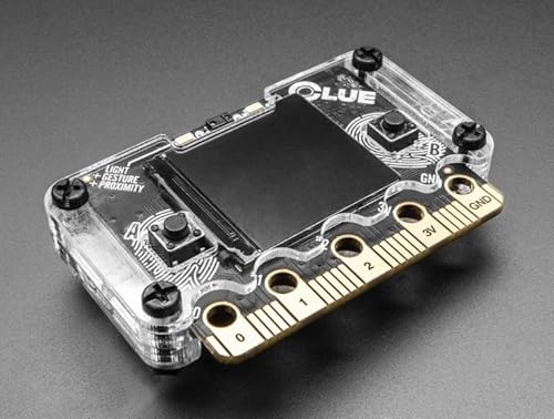 MicroMaker Adafruit Zubehör Clear Acrylic Enclosure + Hardware Kit for Adafruit CLUE - SKU 4675 von MicroMaker