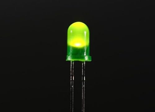 MicroMaker Adafruit Zubehör Diffused Green 5mm LED 25 Pack - SKU 298 von MicroMaker