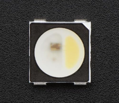 MicroMaker Adafruit Zubehör NeoPixel RGBW LEDs w/Integrated Driver Chip - Cool White - -6000K - Black Casing - 10 Pack - SKU 2762 von MicroMaker