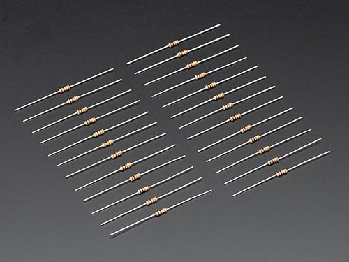 MicroMaker Adafruit Zubehör Through-Hole Resistors - 10K ohm 5% 1/4W - Pack of 25 - SKU 2784 MicroMaker Adafruit Zubehör Through-Hole Resistors - 10K ohm 5% 1/4W - Pack of 25 - SKU 2784 von MicroMaker