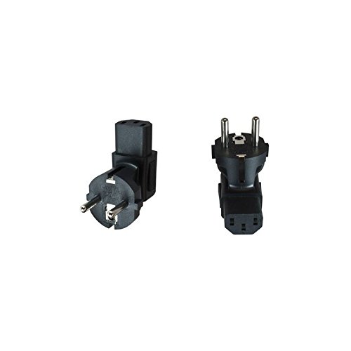MicroConnect pesc13ada Typ F C13 schwarz Netzstecker-Adapter für Steckdose von Microconnect