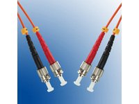 Microconnect FIB112003-4 Glasfaserkabel (3 m, OM4, ST/UPC, ST/UPC, Stecker/Stecker, Violett) von Microconnect