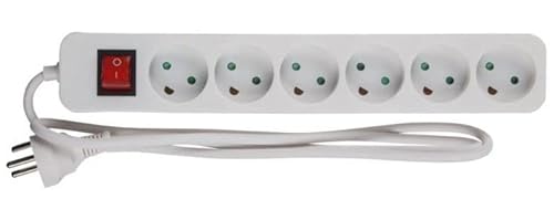 Microconnect Power Strip 6 Outlets 1,8m Marke von MicroConnect