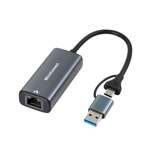 Microconnect USB-C/A auf RJ45 2,5 G. Marke: Microconnect USB-C/A auf RJ45 2,5 G. Marke: von Microconnect