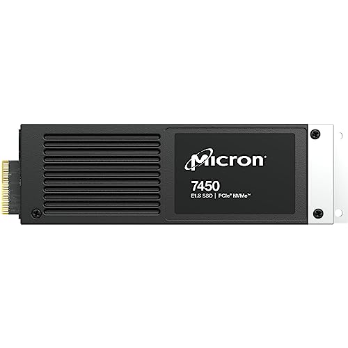 Micron 7450 PRO - SSD - Enterprise - verschlüsselt - 7.68 TB - intern - E1.S (E1.S) - PCIe 4.0 (NVMe) - TCG Opal Encryption 2.0, Self-Encrypting Drive (SED) von Micron