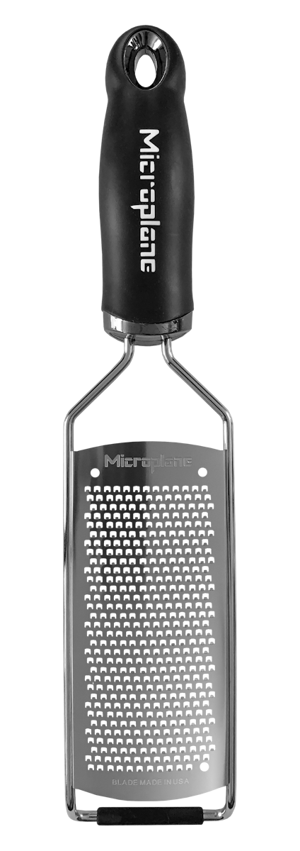 Microplane Reibe Fein GOURMET Schwarz von Microplane