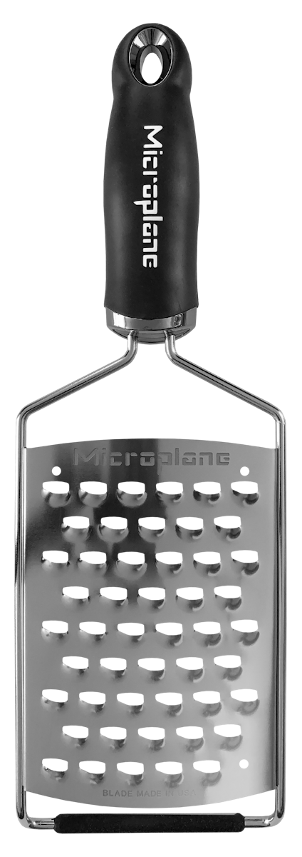 Microplane Reibe XL Grob GOURMET Schwarz von Microplane