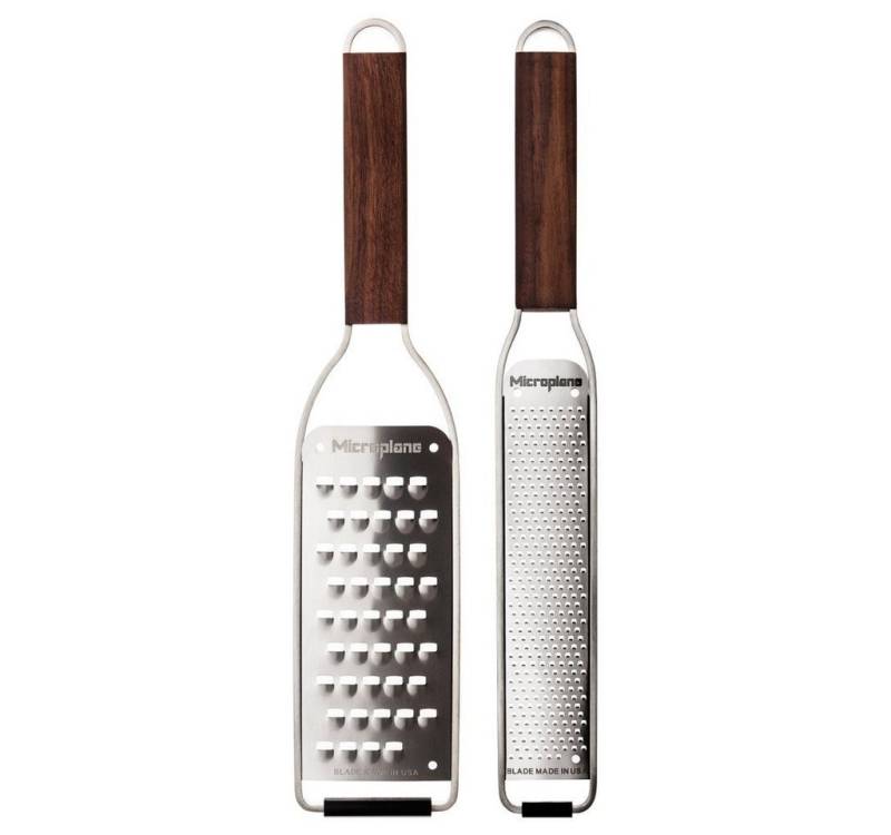 Microplane Küchenreibe Geschenk-Set Master Serie Zester + sehr grobe Klinge von Microplane