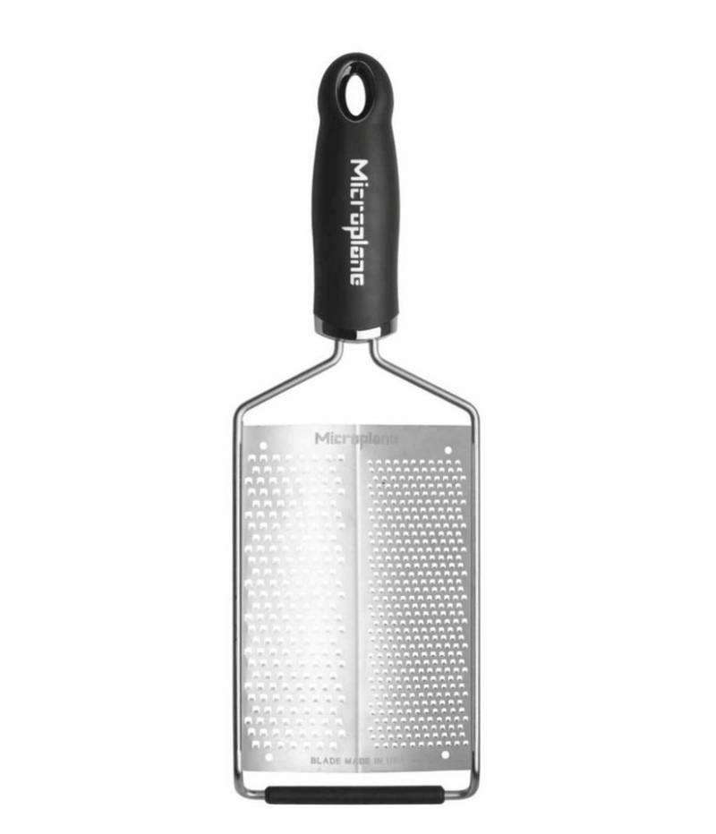 Microplane Küchenreibe Gourmet Serie Doppelreibe - Grob & Fein 45022 von Microplane