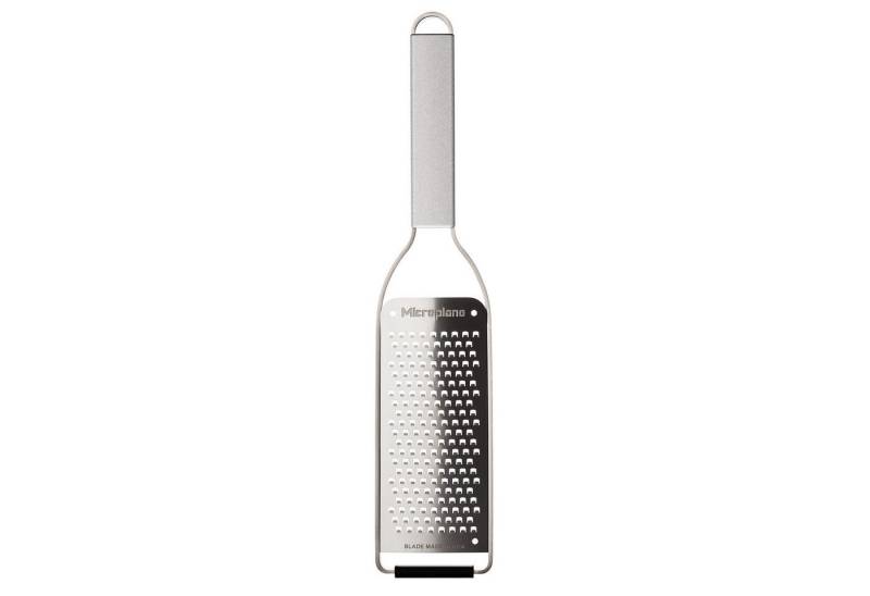 Microplane Küchenreibe Grobreibe PROFESSIONAL, L 31,5 cm, Edelstahl, mit Gummifuß von Microplane