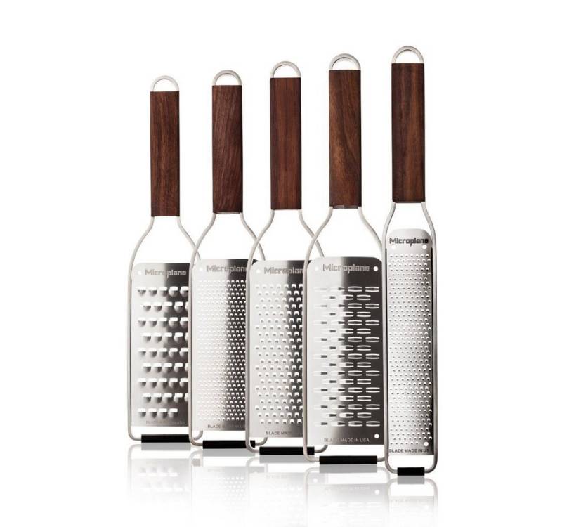 Microplane Küchenreibe Master Series 5-teiliges Reiben Set Microplane Küchenreibe Master Series 5-teiliges Reiben Set von Microplane