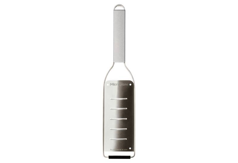 Microplane Küchenreibe Raspelreibe PROFESSIONAL, L 31,5 cm, Edelstahl, (1-St), mit Gummifuß von Microplane