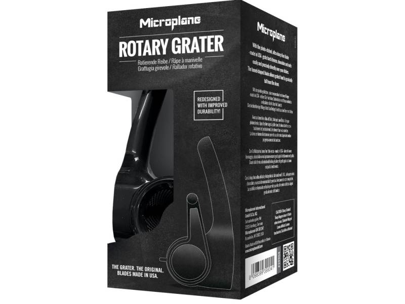 Microplane Küchenreibe rotierende Reibe 21,3 cm, Edelstahl Microplane Küchenreibe rotierende Reibe 21,3 cm, Edelstahl von Microplane
