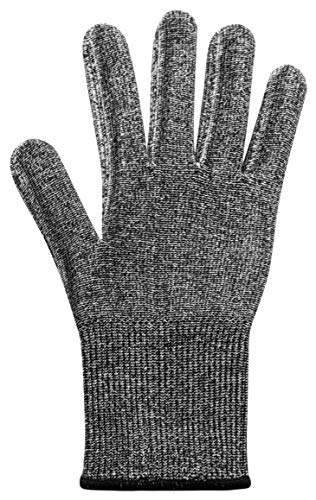 Microplane Schutzhandschuh Universalgröße Schnittfester Handschuh Grau 1 Stück 34027 von Microplane