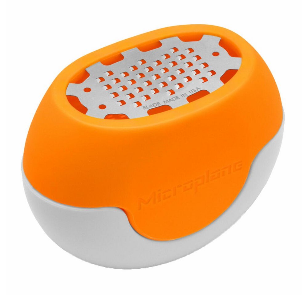 Microplane Zitruszester Flexi Zesti Orange, passt sich der Fruchtform an von Microplane