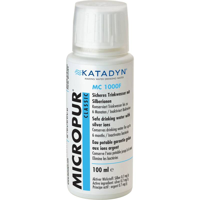 MICROPUR Classic MC 1000F Flüssig Trink Wasser Aufbereitung Konservierung Silber von Micropur