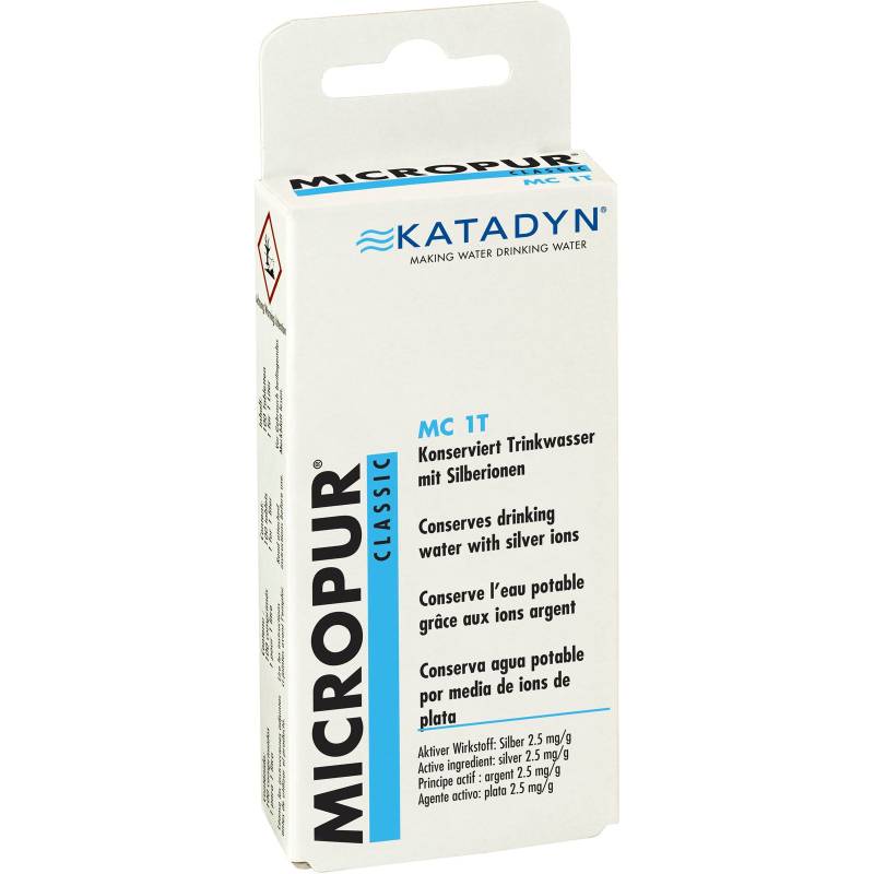 MICROPUR Classic MC1T Tabletten Trink Wasser Aufbereitung Konservierung Silber von Micropur