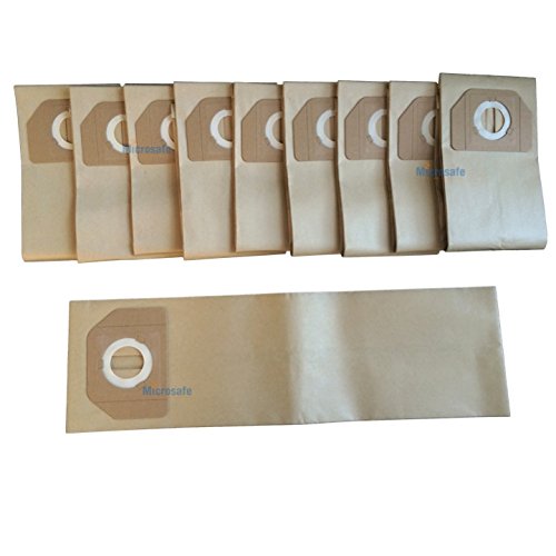 10 Staubsaugerbeutel für Kärcher 2701 und 2801 u.v.m wie original 6.904-263 von Microsafe® von Microsafe