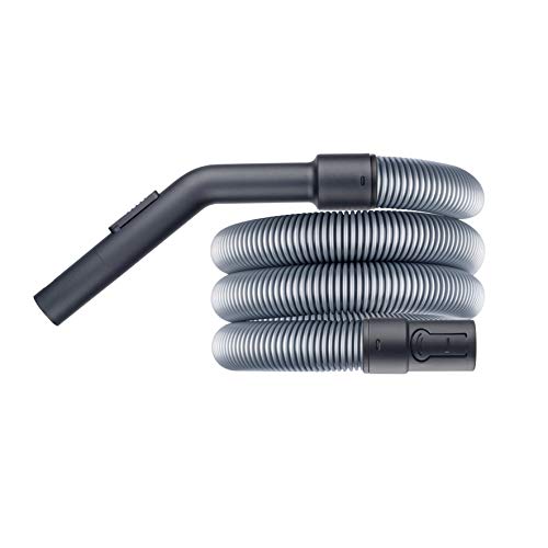 Staubsaugerschlauch für Bosch Sphera u. Siemens DINO Komplettschlauch 1,8m silber von Microsafe® von Microsafe