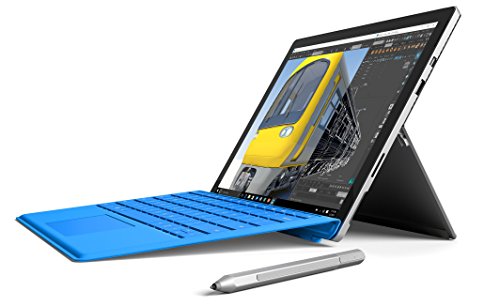 2015 Microsoft Surface Pro 4 mit Intel Core i7-6650U (12.3-zoll, 16GB RAM, 256GB SSD) Platin (Generalüberholt) von Microsoft