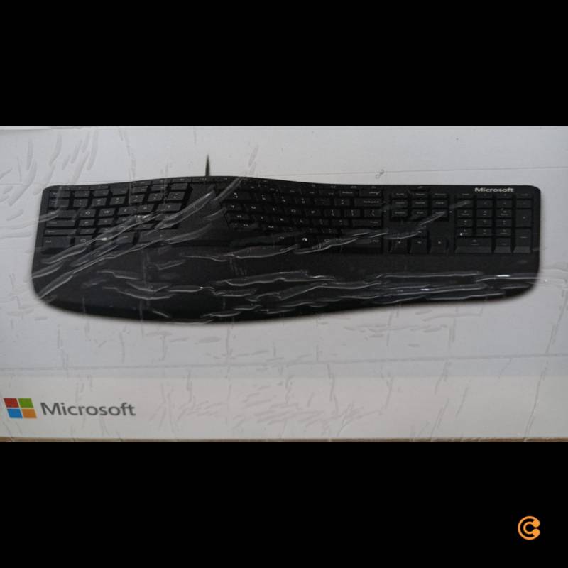 Microsoft Ergonomic Usb Keyboard Tastatur Qwertz Schwarz Pc Zubehör B-Ware von Microsoft