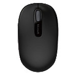 Microsoft Kabellose Ergonomische Mobile Optische Maus 1850 Für Rechts- und Linkshänder Mit USB-A Nano Receiver Schwarz von Microsoft