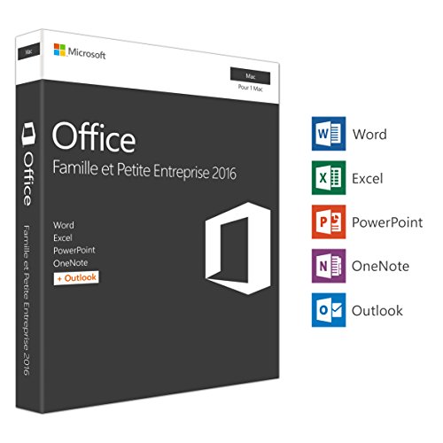 MICROSOFT MS Office MAC Home & Business 2016 [FR] PKC2 Restposten von Microsoft