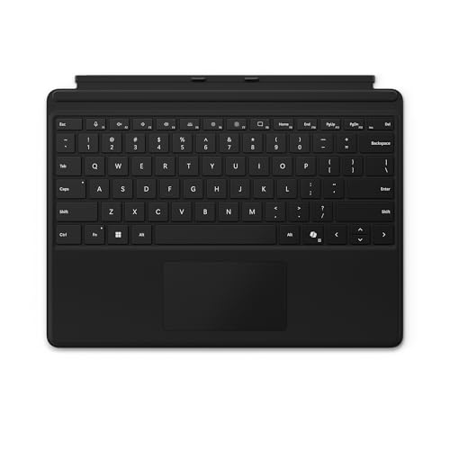 Microsoft Surface Pro Keyboard | Schwarz | QWERTZ | kompatibel mit Surface Pro Copilot+ PC (11. Edition), Surface Pro 9 & Surface Pro 8 von Microsoft