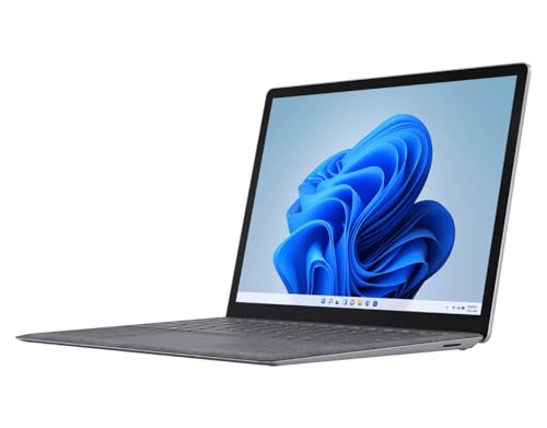 Microsoft Surface Laptop 3 13,5 Zoll Touch Display Intel Core i7 1065G7 256GB SSD Festplatte 16GB Speicher Windows 11 Pro Webcam Notebook Laptop (Generalüberholt) von Microsoft