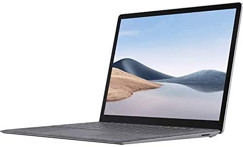 Microsoft Surface Laptop 4 Notebook 34,3 cm (13.5 Zoll) Touchscreen AMD Ryzen 5 16 GB LPDDR4x-SDRAM 256 GB SSD Wi-Fi 6 (802.11ax) Windows 10 Pro Platin von Microsoft