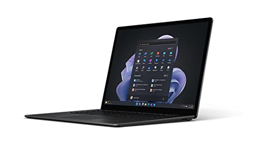 Microsoft Surface Laptop 5 i7-1265U Notebook 38,1 cm (15 Zoll) Touchscreen Intel® Core™ i7 16 GB LPDDR5x-SDRAM 512 GB SSD Wi-Fi 6 (802.11ax) Windows 11 Pro Schwarz von Microsoft