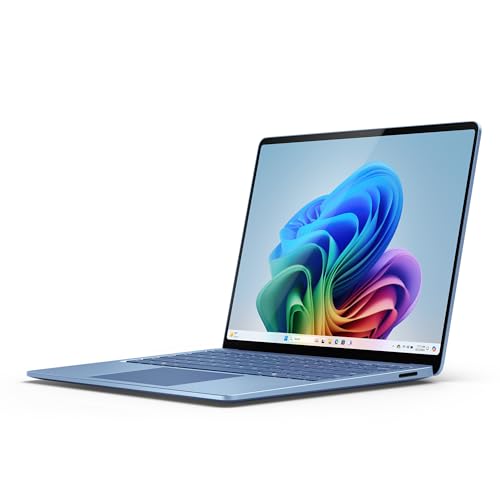 Microsoft Surface Laptop | Copilot+ PC | 13.8” Touchscreen | Snapdragon® X Elite (12 Kerne) | 16GB RAM | 512GB SSD | neuestes Modell, 7. Edition | Saphirblau von Microsoft
