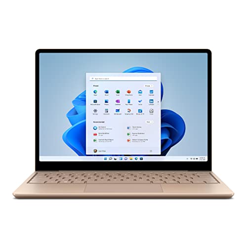 Microsoft Surface Laptop Go 5.1-31.5 cm Touchscreen - Intel Core i5 8GB Speicher - 256 SSD - Standstone (neuestes Modell), Sandstein von Microsoft